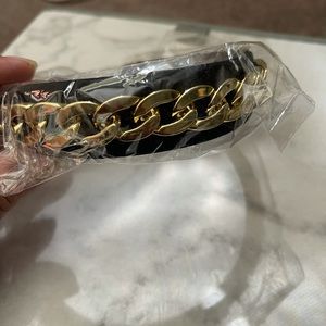 Thick chain headband